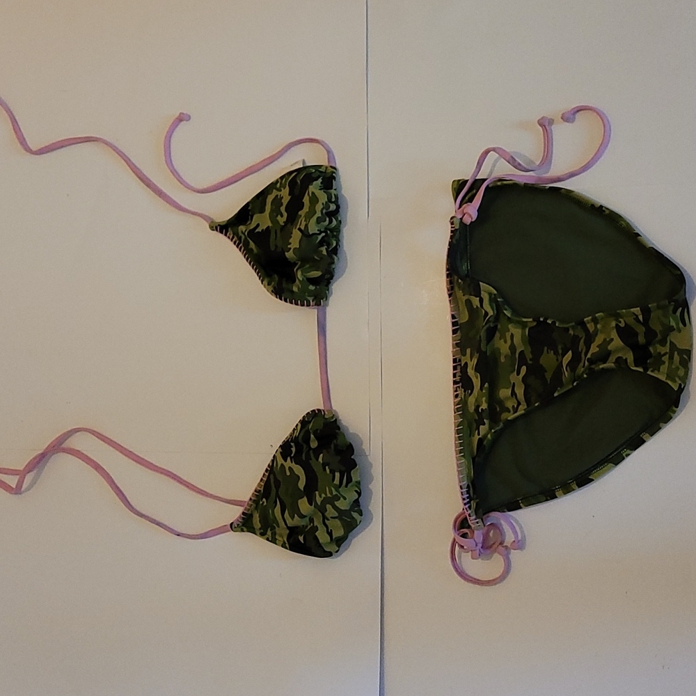 Bikini Vibes Army Fatigue Xl